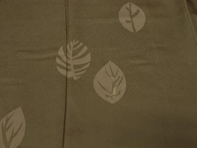 平和屋着物■訪問着 刺繍 舞葉文 暈し染め 正絹 逸品 未使用 CABE1669ev