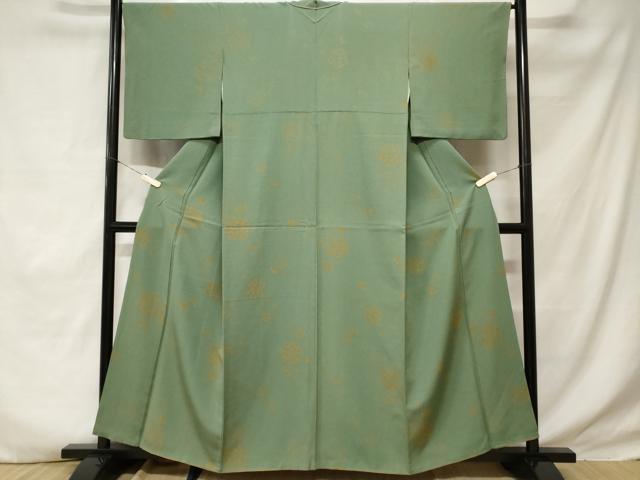 平和屋着物■上質な小紋 舞花文 正絹 逸品 CABE1699ev