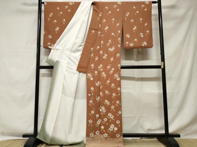 平和屋着物■訪問着 枝垂れ花文 洗える着物 CABE1767ev