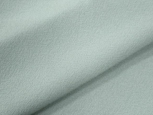平和屋着物●白泥染の第一人者・絣の魔術師 恵積五郎監修 色無地 恵大島織物謹製 秘色色 証紙付き 正絹 逸品 CABE2018yc