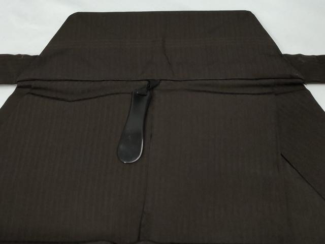 平和屋着物●男性 馬乗り袴 縞 正絹 逸品 CABE2051yc