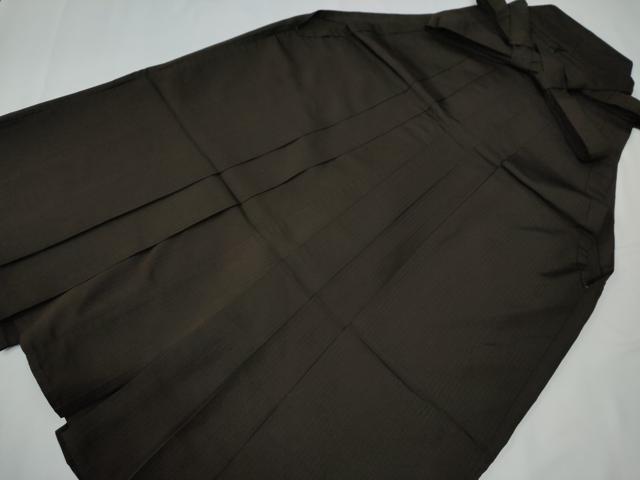 平和屋着物●男性 馬乗り袴 縞 正絹 逸品 CABE2051yc