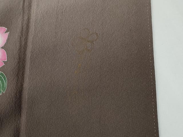 平和屋着物●世界的人形師 辻村寿三郎 ジュサブロー 訪問着 舞桜文 暈し染め 正絹 逸品 CABE2252yc