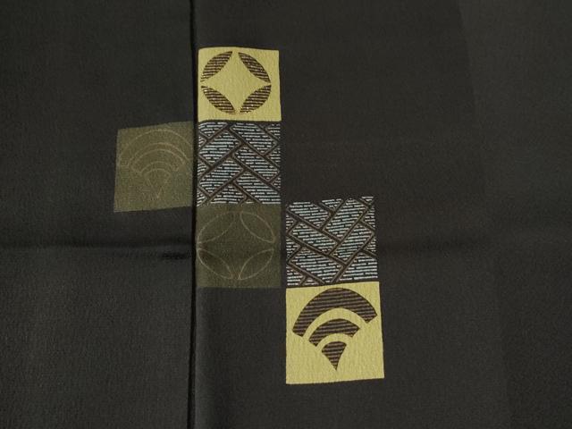 平和屋着物●訪問着 竹屋町刺繍 色紙吉祥文 金彩 さが美扱い 正絹 逸品 CABE2278yc