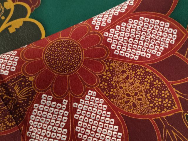 平和屋着物●豪華振袖 駒刺繍 網目鹿の子花唐草文 正絹 逸品 CABE2383yc