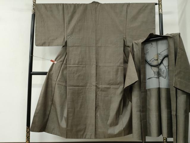 平和屋着物●男性 本場大島紬 アンサンブル 100亀甲 総詰め 正絹 逸品 CABE2464yc