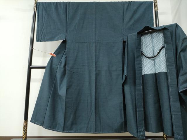 平和屋着物●男性　紬　アンサンブル　100亀甲　総詰め　正絹　逸品　未使用　CABE2486yc 平和屋着物○男性 紬 アンサンブル 100亀甲 総詰め 正絹 逸品 未使用