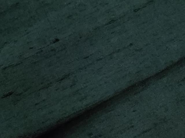 平和屋着物●男性 紬 アンサンブル 色無地 褐返色 羽裏:富士山・鷹 正絹 逸品 CABE2747yc