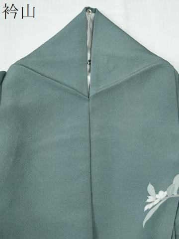 平和屋着物●訪問着 友禅 南天文 正絹 逸品 CABE2771yc