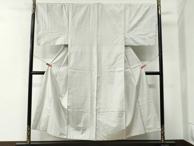 平和屋着物●男性 本場大島紬 白大島 100亀甲 総詰め 正絹 逸品 CABE2839yc