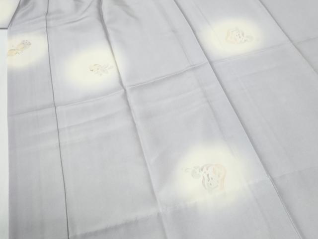 平和屋着物●染色作家 彩峰 長襦袢 無双仕立て 成り物 蛍暈し 正絹 逸品 CABE2868yc