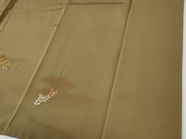 平和屋着物●豪華色留袖 刺繍 竜田川草花文 暈し染め 松坂屋扱い 正絹 逸品 CABE2939yc