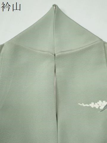 平和屋着物●訪問着 友禅 枝菊文 暈し染め 正絹 逸品 CABE3008yc