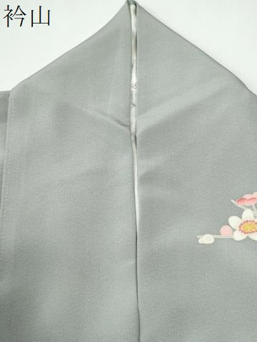 平和屋着物●訪問着 友禅 作家物 枝梅文 暈し染め 正絹 逸品 CABE3047yc