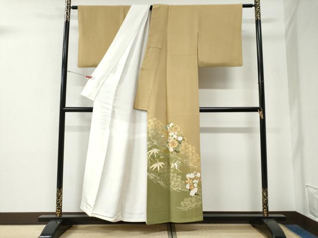平和屋着物●創業460年・千總 色留袖 松竹梅 暈し染め 金彩 小田急百貨店扱い 正絹 逸品 CABE3125yc