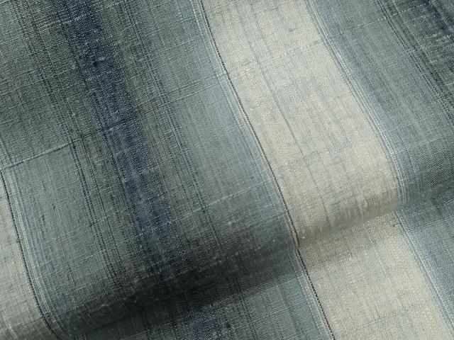 平和屋着物●上質な紬 縞 正絹 逸品 CABE3136yc