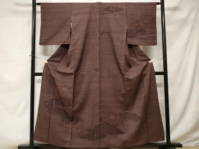 平和屋着物■訪問着 枝花文 正絹 逸品 CABE3263ev