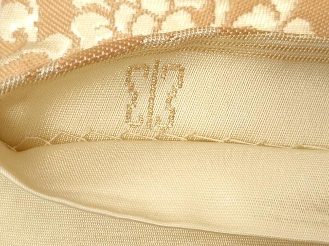 平和屋着物●西陣 川島織物 六通柄 本袋帯 切嵌花鳥文 金糸 正絹 逸品 未使用 CABE3618dy