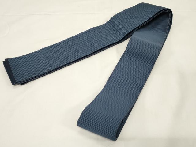 平和屋着物●男性 爪掻き本綴れ 角帯 横段文 木箱付き 正絹 逸品 CABE3714dy