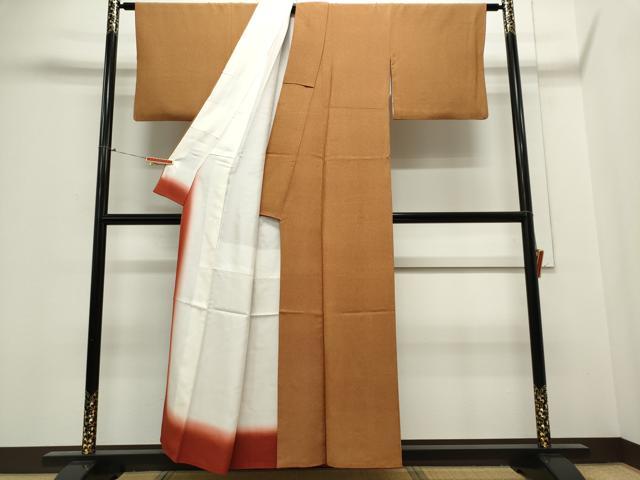 平和屋着物■上質な小紋 霞文 正絹 逸品 CABE4004ou