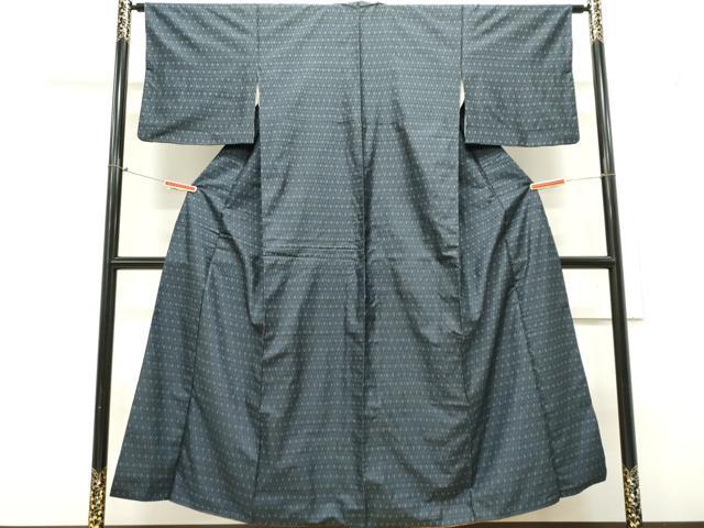 平和屋着物■本場大島紬 割り込み絣 吉祥文 正絹 逸品 CABE4012ou