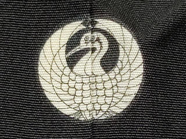平和屋着物■豪華黒留袖 駒刺繍 扇面吉祥花文 金銀彩 正絹 逸品 CABE4018ou