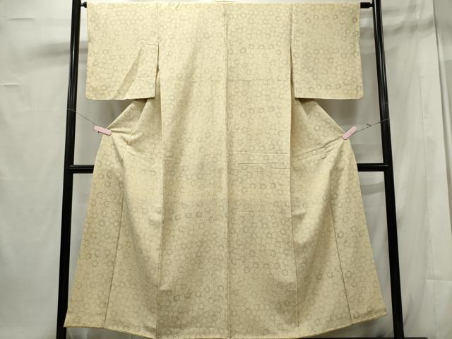 平和屋着物■上質な小紋 舞花文 正絹 逸品 CABE4025ou