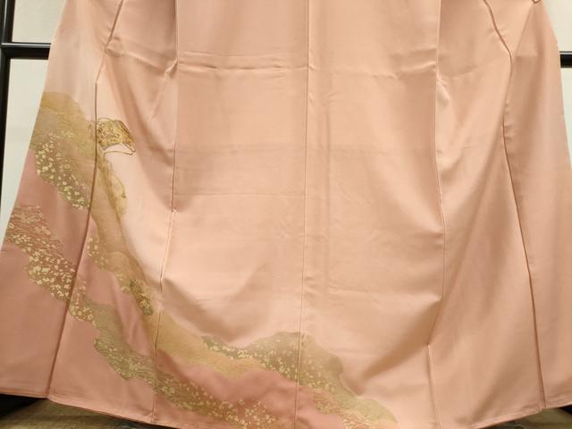 平和屋着物■訪問着 刺繍 文箱花文 暈し染め 金彩 正絹 逸品 未使用 CABE4253ou