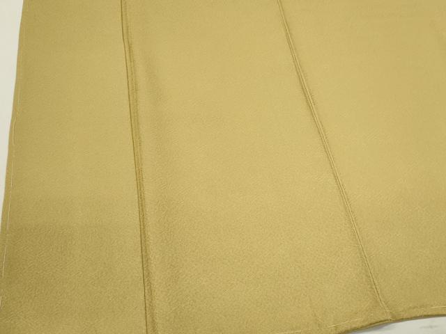 平和屋着物■上質な色無地 紗綾形地紋 蒸栗色 正絹 逸品 未使用 CABE4259ou