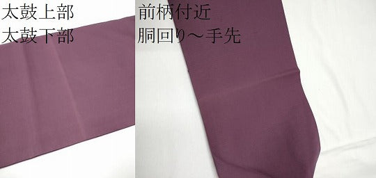 平和屋着物●塩瀬 九寸名古屋帯 舞花文 金銀彩 正絹 逸品 CABE4516hy