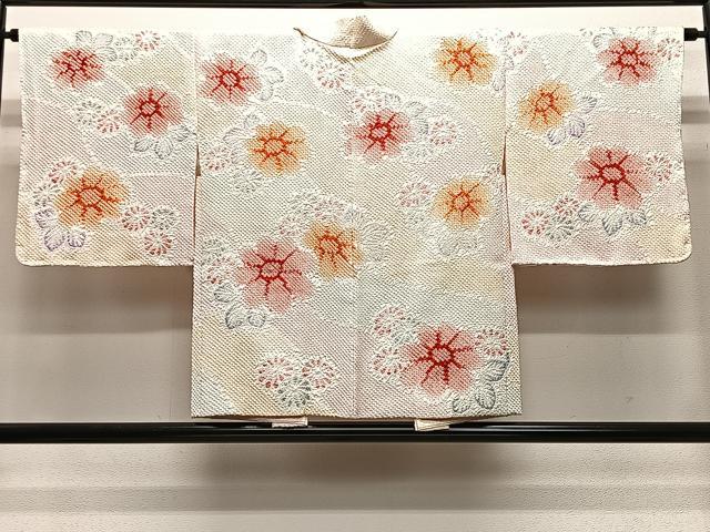 平和屋着物∞羽織 総絞り 舞花文 暈し染め 正絹 逸品 未使用 CABE4890ua