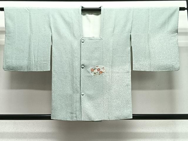 平和屋着物∞京友禅の第一人者 松井青々 道行コート 地紙花文 金彩 正絹 逸品 CABE4913ua