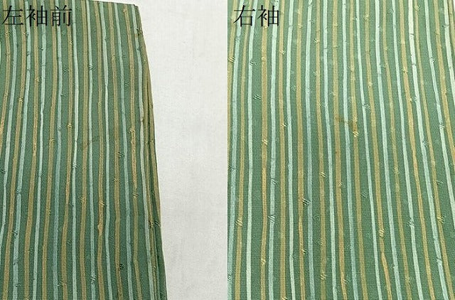平和屋着物#羽織 ろうけつ染 縞 正絹 逸品 CABE5070ua