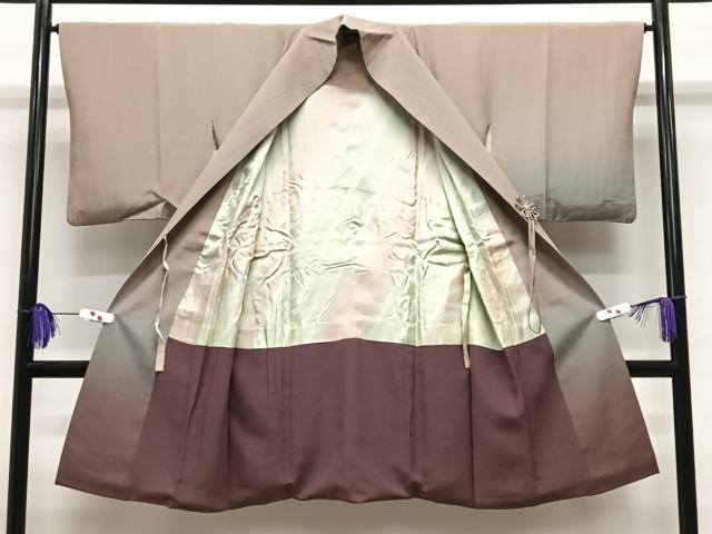 平和屋着物∞道中着 霞文 ロング丈 正絹 逸品 CABE5095ua