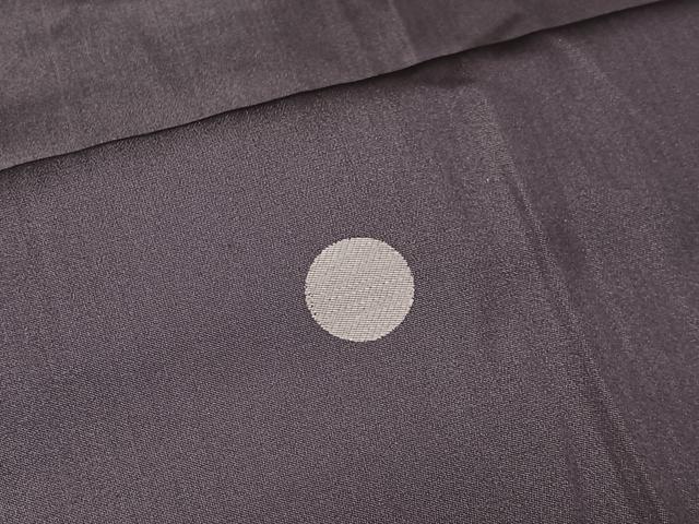 平和屋着物#道行コート 雨コート 水玉文 ロング丈 正絹 逸品 CABE5195ua