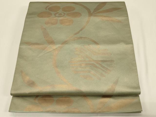 平和屋着物◎六通柄袋帯 唐草文 正絹 逸品 CABE5270in