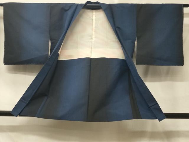 平和屋着物#本場縞大島紬 羽織 間道 正絹 逸品 未使用 CABE5434in