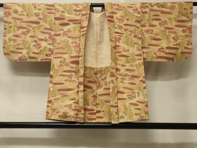 平和屋着物#羽織 樹林文 暈し染め 正絹 逸品 CABE5435in