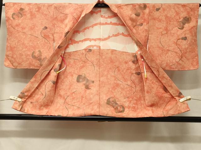 平和屋着物#羽織 地紋起こし 鼓文 暈し染め 正絹 逸品 未使用 CABE5463in