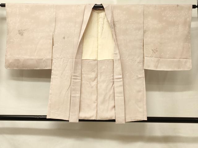 平和屋着物#羽織 寿光織 枝葉文 金銀糸 正絹 逸品 未使用 CABE5571in