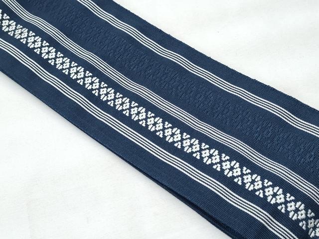 平和屋着物◎男性 本場筑前博多織 角帯 献上 正絹 逸品 CABE6261fb