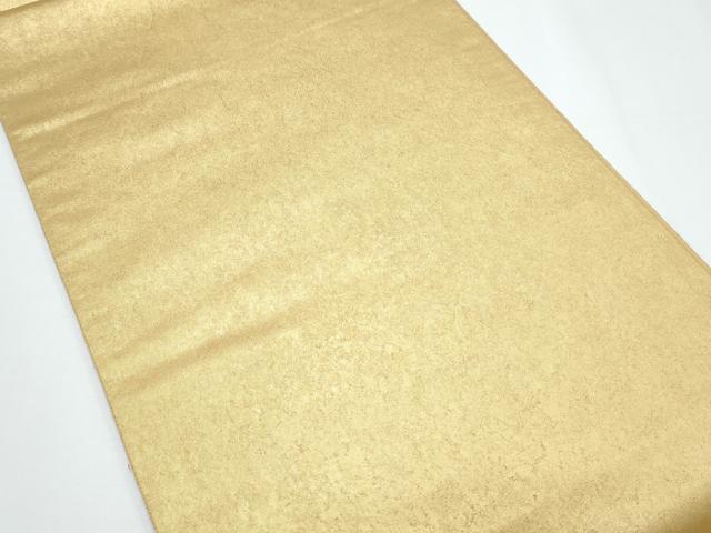 平和屋着物◎六通柄袋帯 霞文 金彩 正絹 逸品 CABE6406th