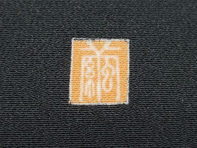 平和屋着物■豪華黒留袖 駒刺繍 扇面飛鶴花文 暈し染め 金彩 正絹 逸品 CABE6714th