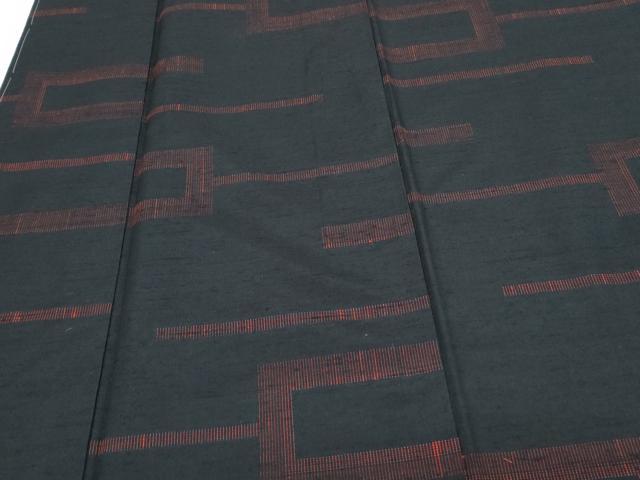 平和屋着物■上質な紬 吉祥文 正絹 逸品 CABE6735th