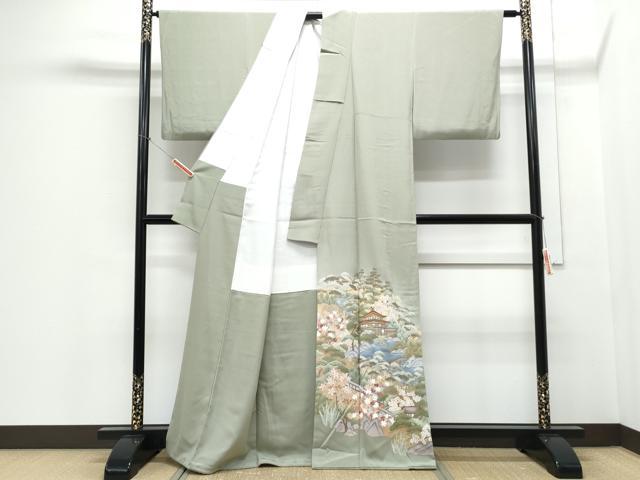 平和屋着物■豪華色留袖 金閣寺 金彩 正絹 逸品 CABE6756th