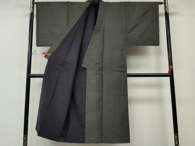 平和屋着物●男性 本場大島紬 100亀甲 総詰め 正絹 逸品 CABE6850ut