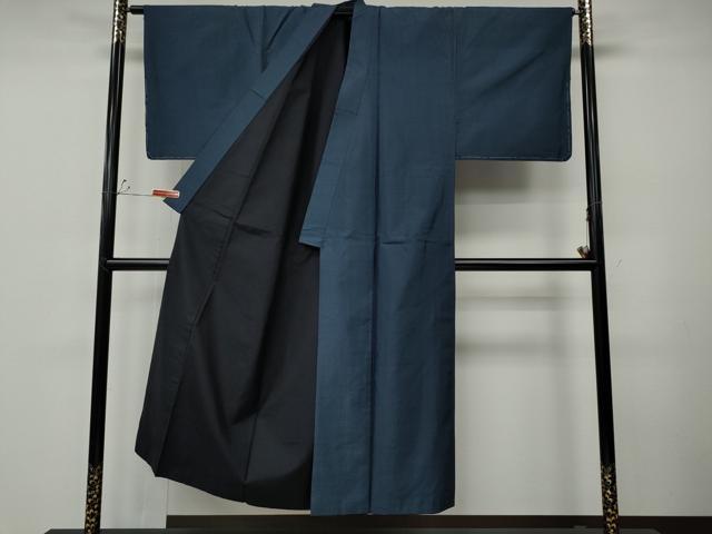 平和屋着物●男性 本場大島紬 アンサンブル 長襦袢セット 80亀甲 総詰め 正絹 逸品 CABE6854ut
