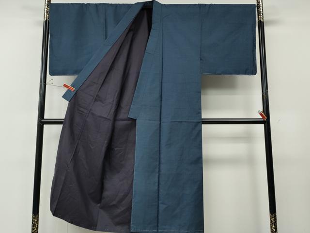 平和屋着物●男性 本場大島紬 アンサンブル 100亀甲 総詰め 正絹 逸品 未使用 CABE6859ut