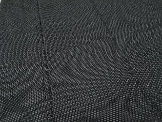 平和屋着物●男性 紬 アンサンブル 100亀甲 正絹 逸品 未使用 CABE6865ut