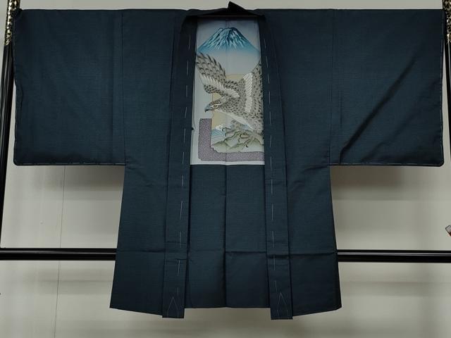 平和屋着物●男性 本場大島紬 アンサンブル 100亀甲 総詰め 正絹 逸品 CABE6866ut